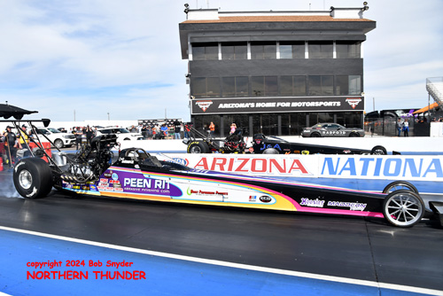 Chris Demke (near lane) vs 
Joey Severance (far lane)